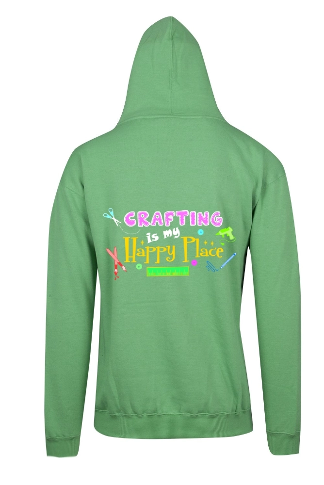 HAPPY PLACE ZIP HOODIE